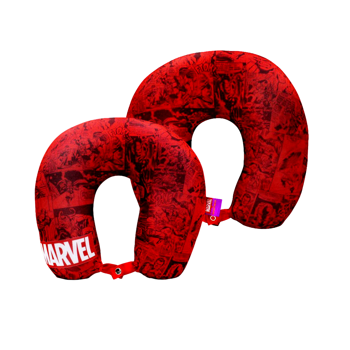 ALMOFADA PESCOÇO MICROPEROLAS MARVEL CLASSIC