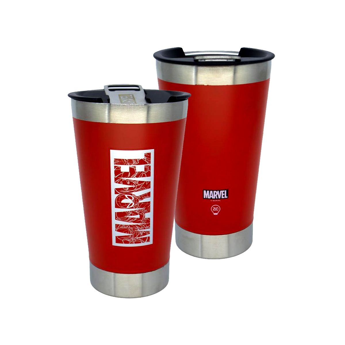 COPO VIAGEM OPENER MARVEL LOGO 500ML
