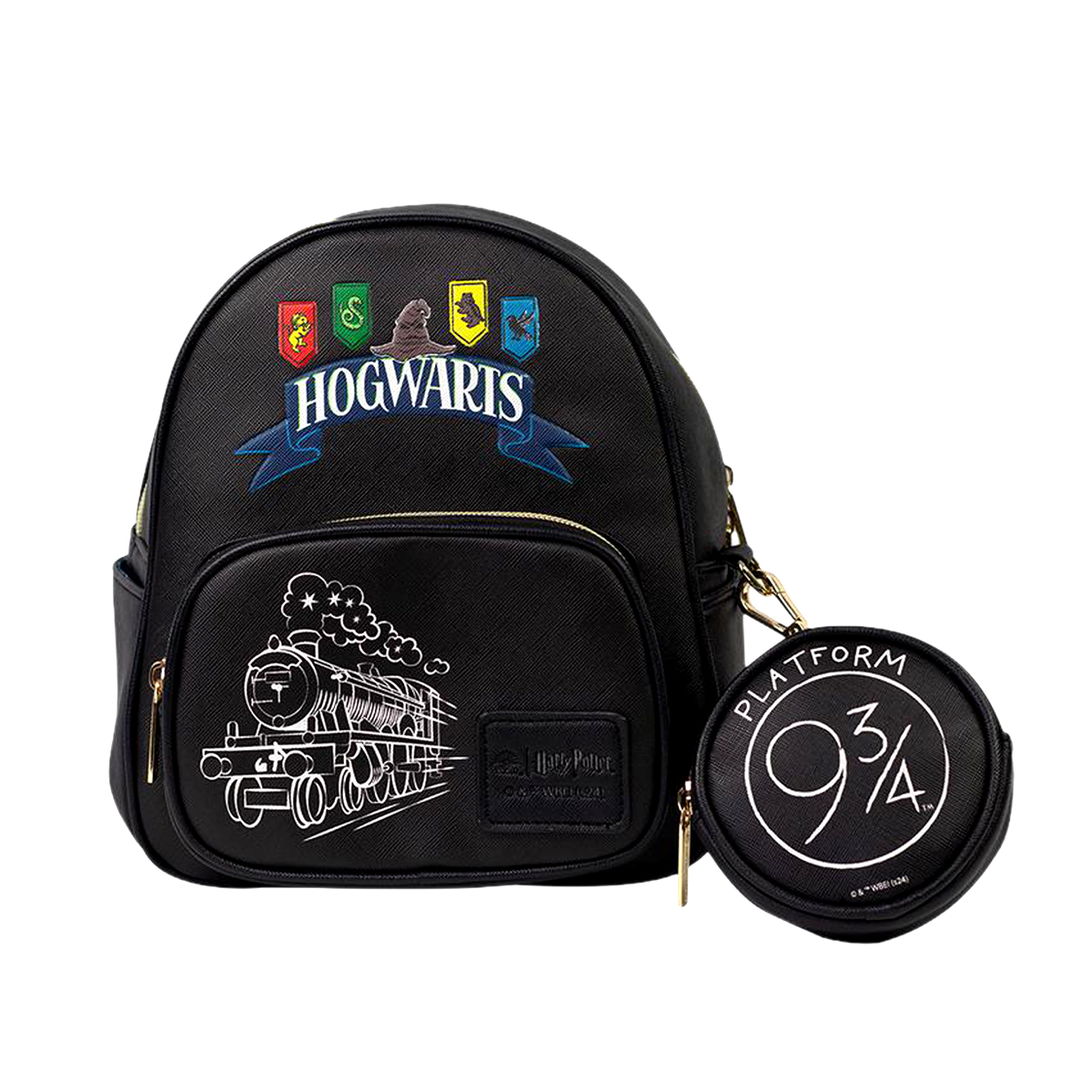MINI MOCHILA FASHION COM BOLSINHA HARRY POTTER